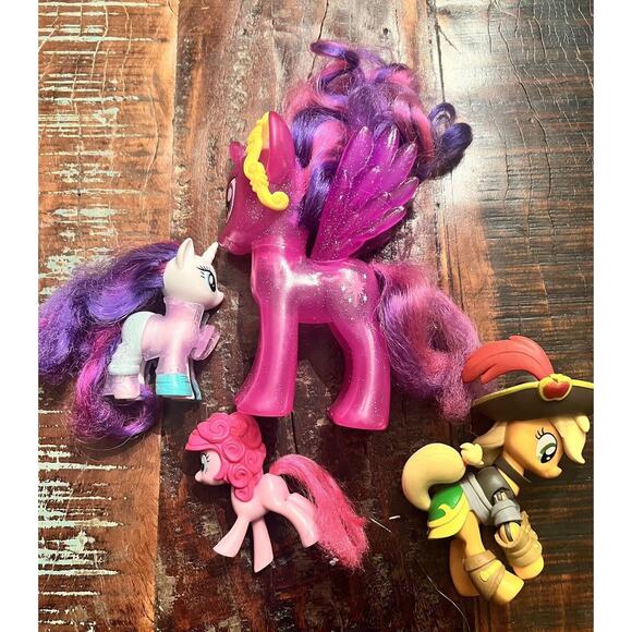 My Little Pony Lot Of 24 Equestria Girls Apple Jack Pirate Neons Minis & More - Picture 4 of 6